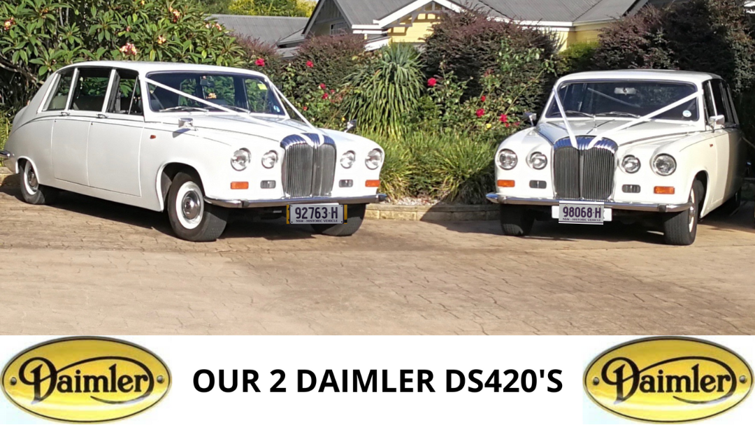 2 x Daimler DS420 limousines